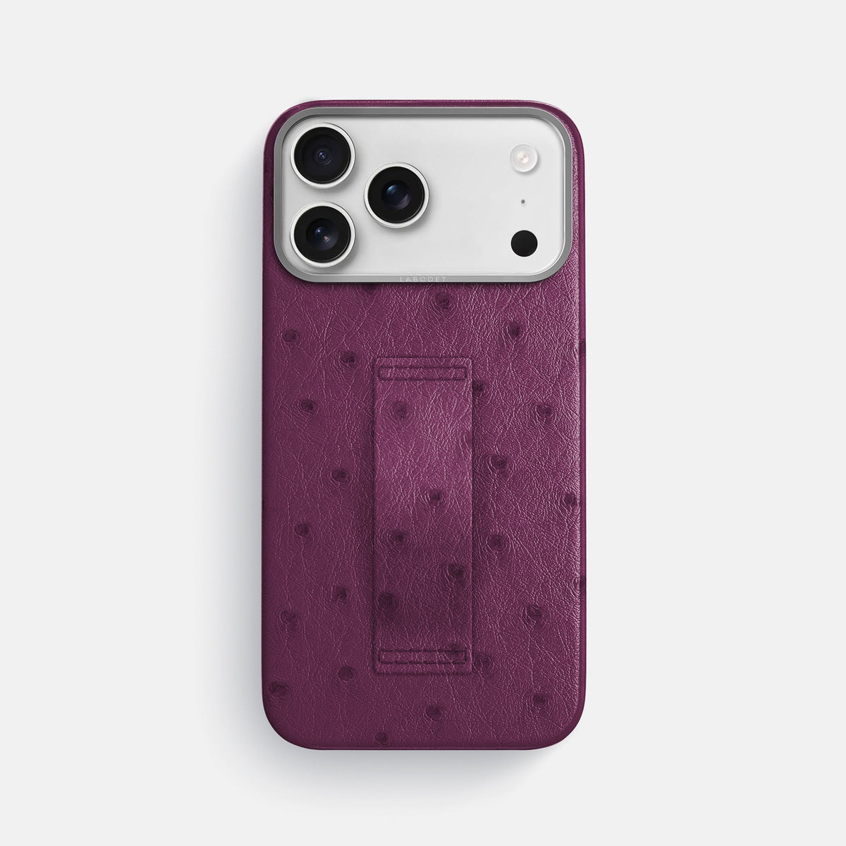 Finger Case For iPhone 18 Pro Max In Ostrich -1 | Purple-Steel