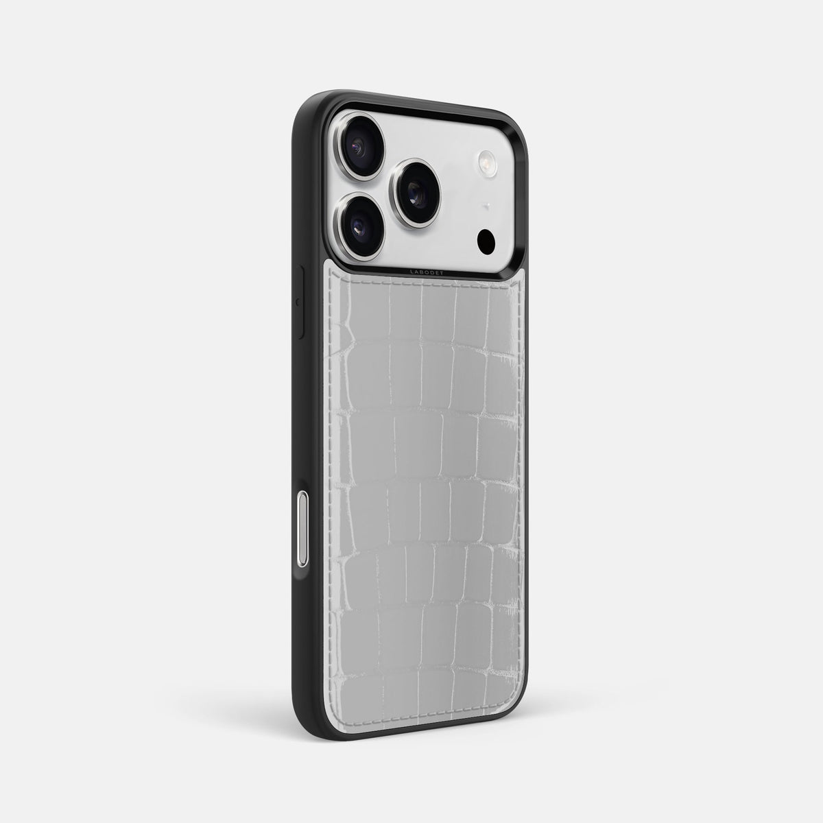 Sport Case For iPhone 18 Pro Max In Shiny Alligator -2 | White