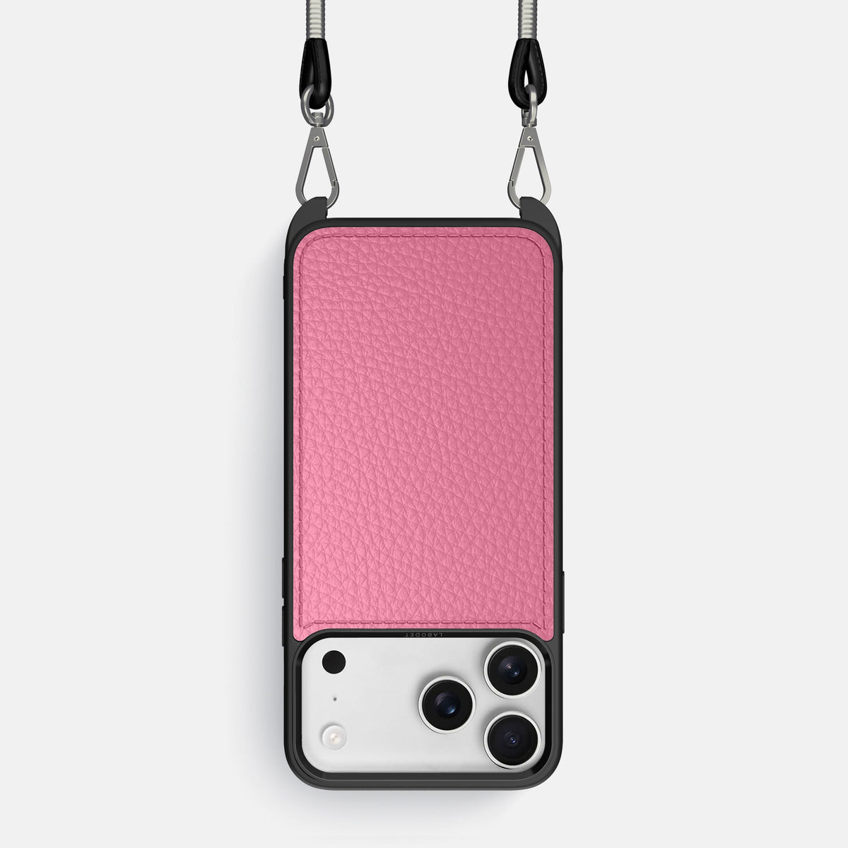 Crossbody Sport Case For iPhone 18 Pro In Calf -1 | Pink