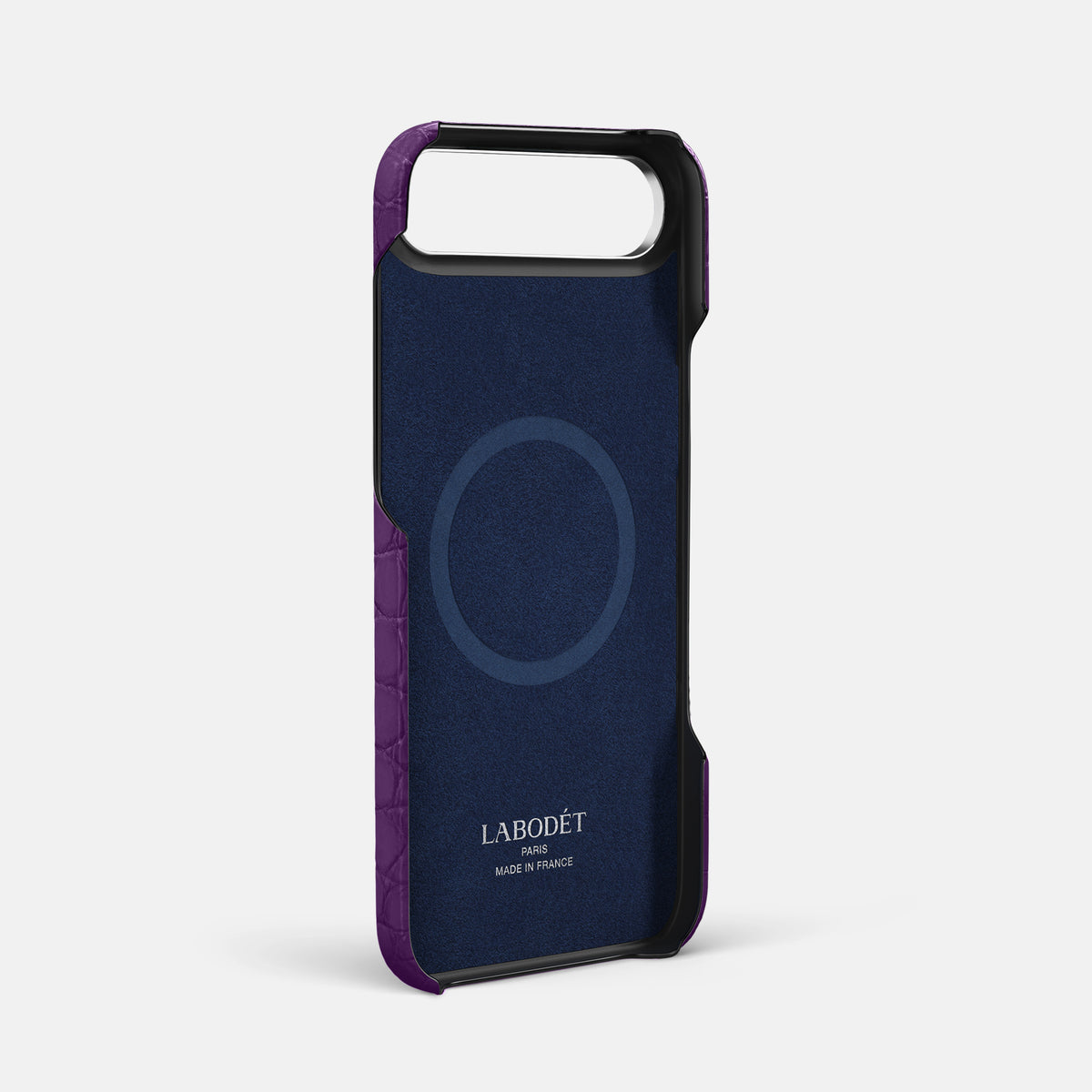 Finger Case For iPhone 17 Air In Alligator -4 | Purple-Steel