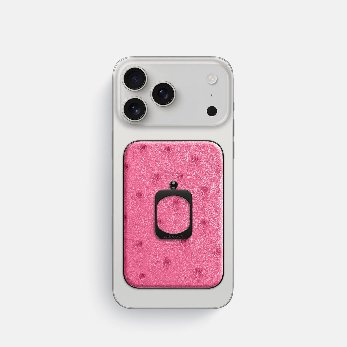 MagSafe Ring For iPhone 17 Pro In Ostrich -2 | Pink-Black
