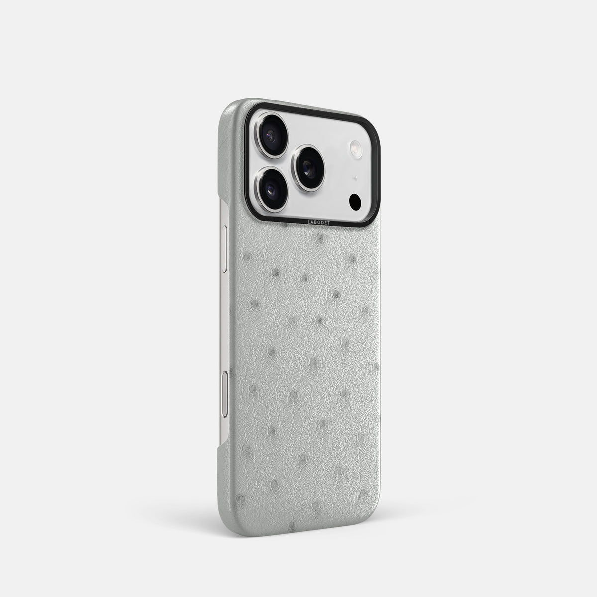 Classic Case For iPhone 17 Pro In Ostrich -2 | White-Black