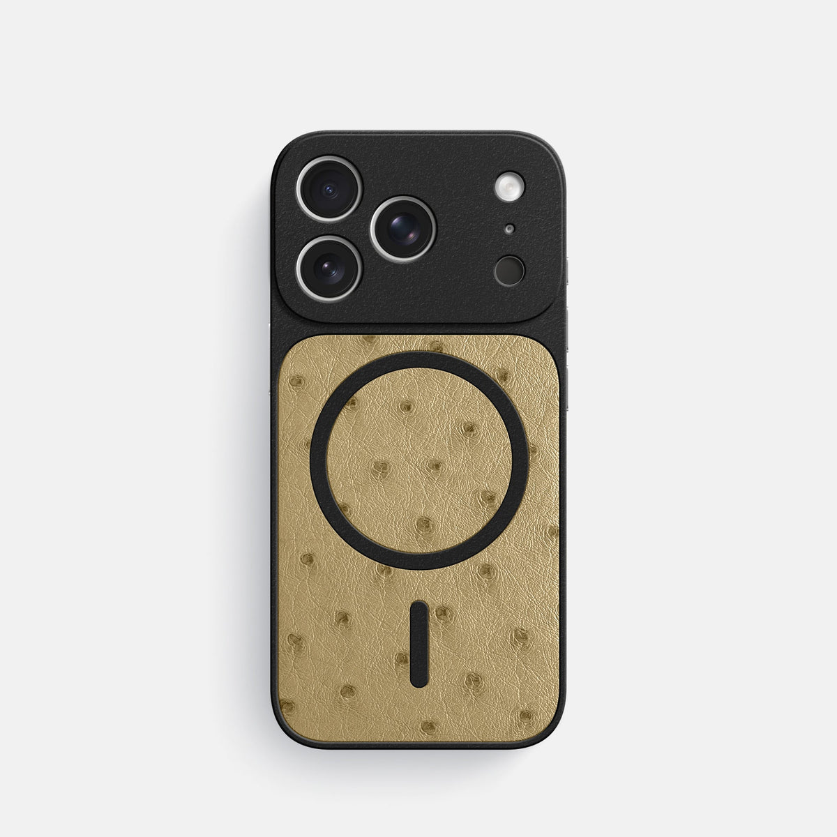 MagSafe Mask For iPhone 18 Pro In Ostrich -3 | Desert-Sand