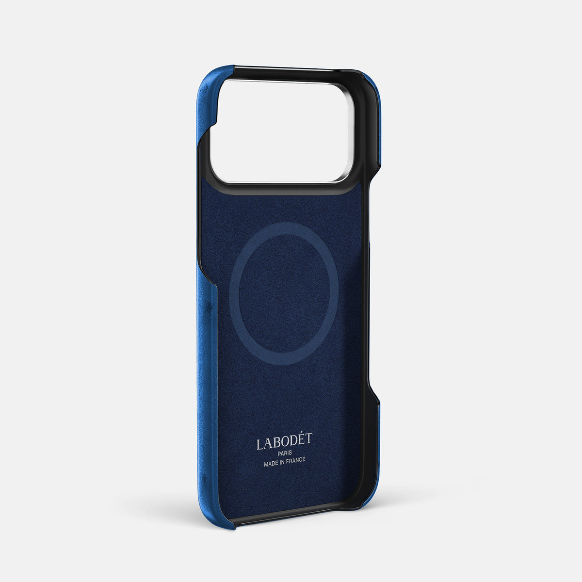 Classic Case For iPhone 17 Pro Max In Ostrich -4 | Royal-Blue-Steel