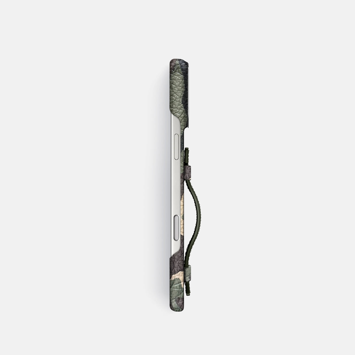Handle Case For iPhone 17 Pro In Calf -3 | Camouflage-Steel