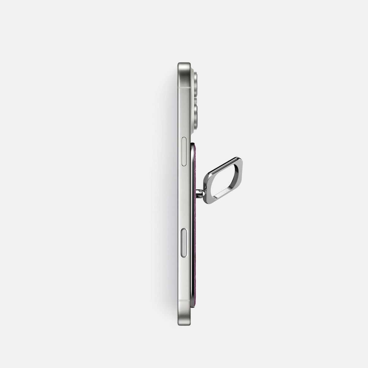 MagSafe Ring For iPhone 18 Pro In Ostrich -3 | Purple-Steel