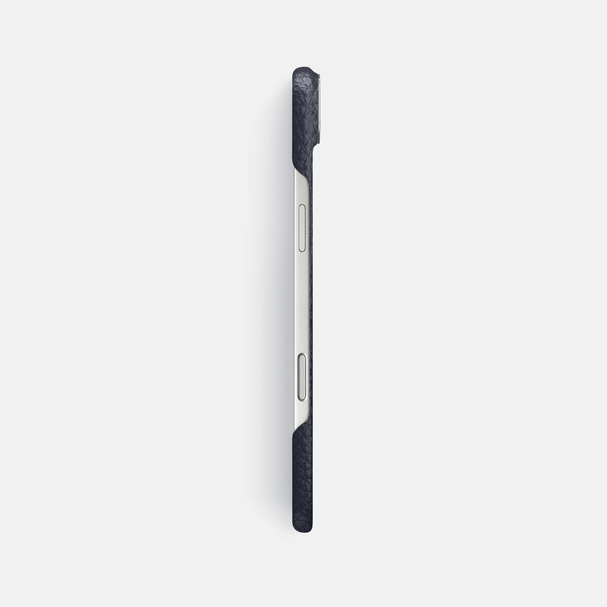 Classic Case For iPhone 17 Air In Calf -3 | Marine-Steel