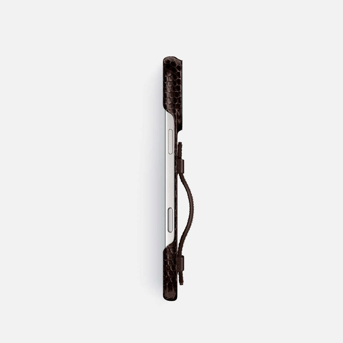 Handle Case For iPhone 17 Pro In Lizard -3 | Brown-Black