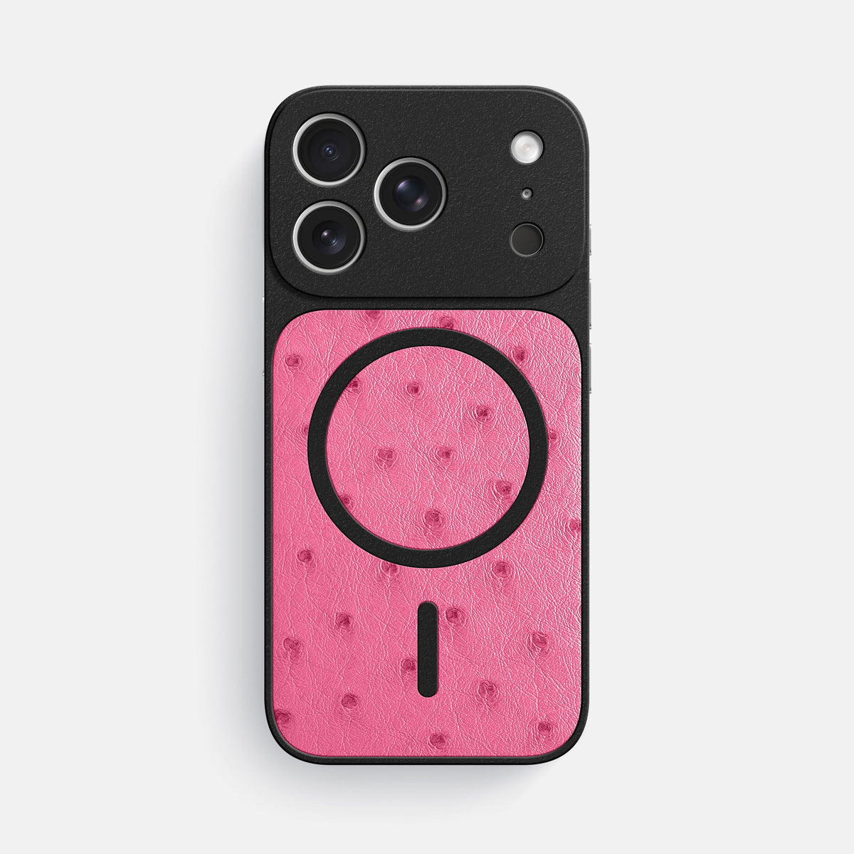 MagSafe Mask For iPhone 18 Pro Max In Ostrich -3 | Pink