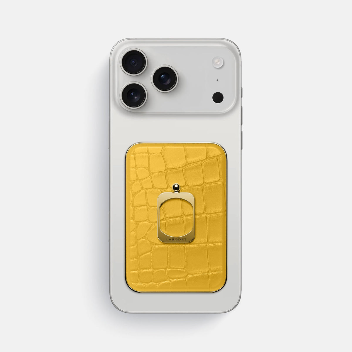 MagSafe Ring For iPhone 18 Pro Max In Alligator -1 | Yellow-Gold