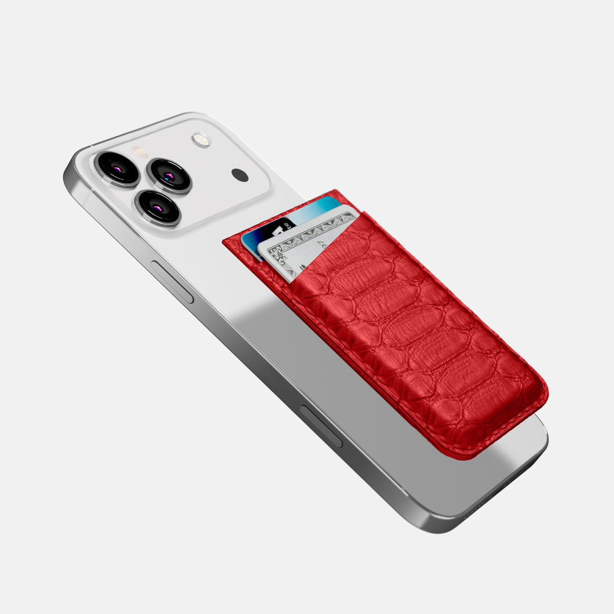 MagSafe Wallet For iPhone 18 Pro In Python -4 | Red
