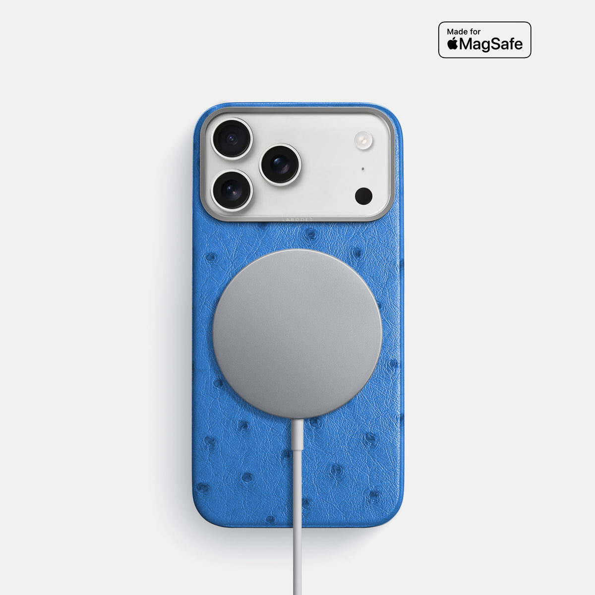 Classic Case For iPhone 17 Pro In Ostrich -5 | Royal-Blue-Steel