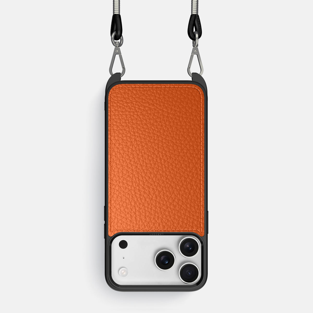 Crossbody Sport Case For iPhone 17 Pro In Calf -1 | Orange