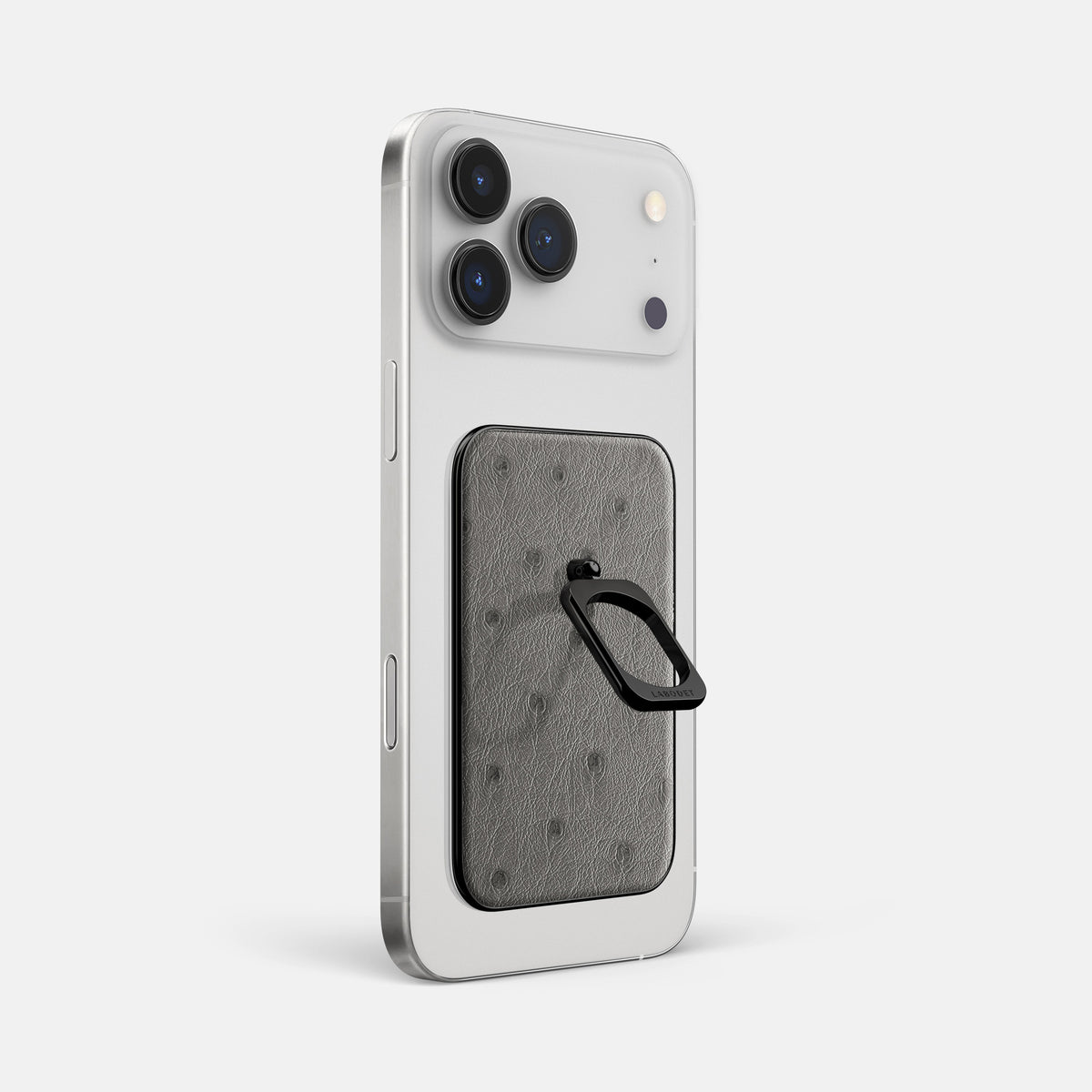 MagSafe Ring For iPhone 17 Pro Max In Ostrich -1 | Grey-Black
