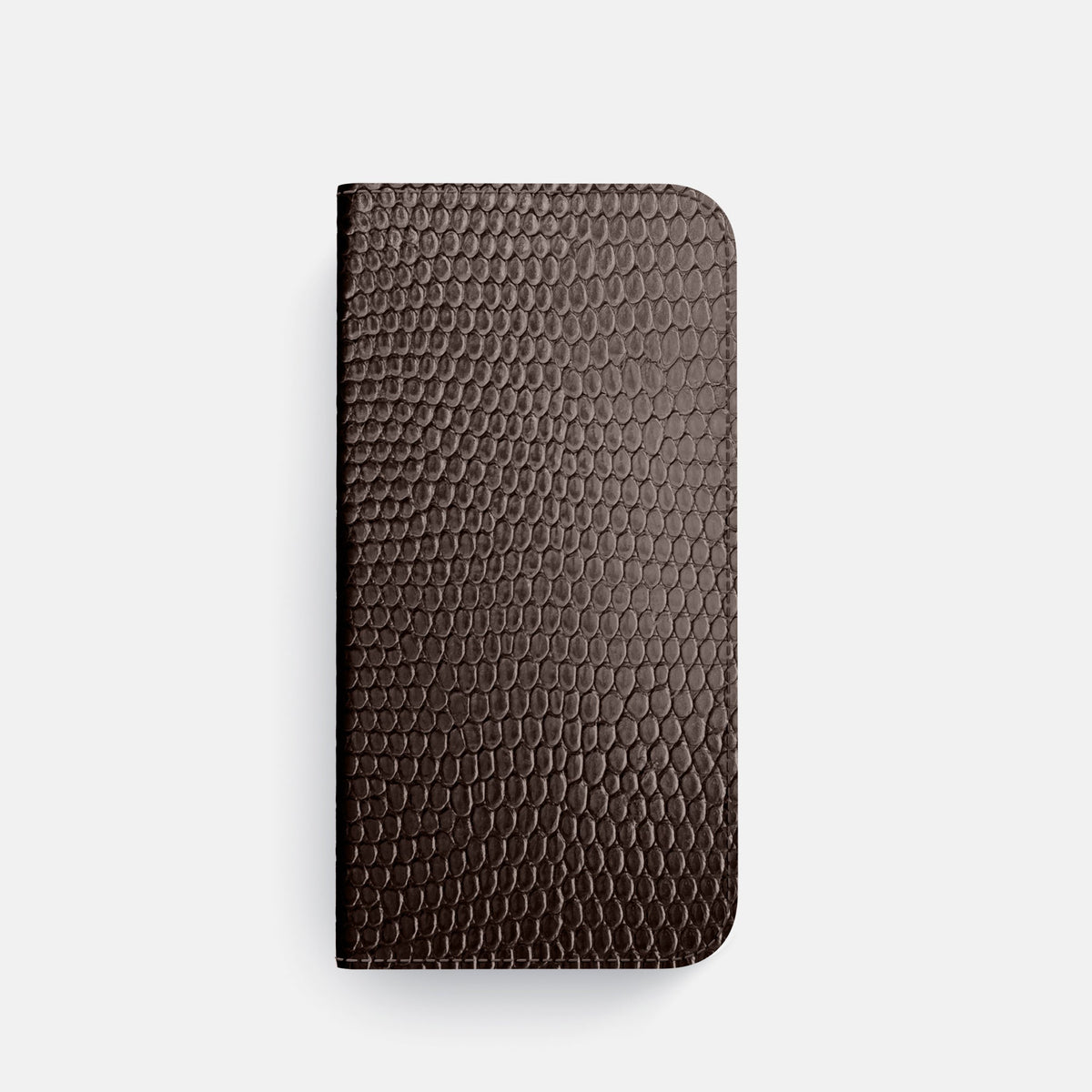 Folio Case For iPhone 18 Pro In Lizard -4 | Brown-Black