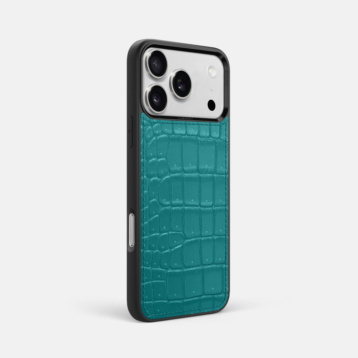 Sport Case For iPhone 18 Pro In Porosus Crocodile -2 | Celadon