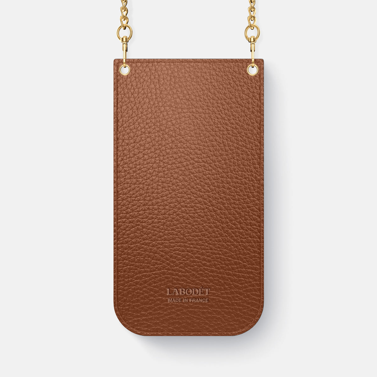 Crossbody Bag For iPhone 17 Pro In Alligator -3 | Dark-Brown-Gold