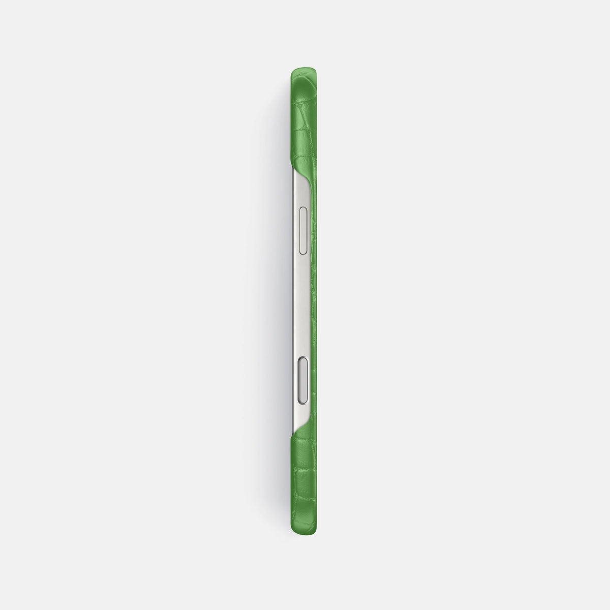 Slim Case For iPhone 18 Pro Max In Alligator -3 | Apple-Green