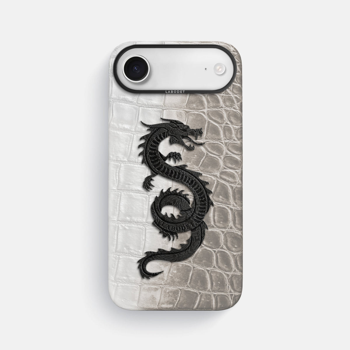 Classic Case With Carbon Dragon For iPhone 17 Air In Himalayan Crocodile