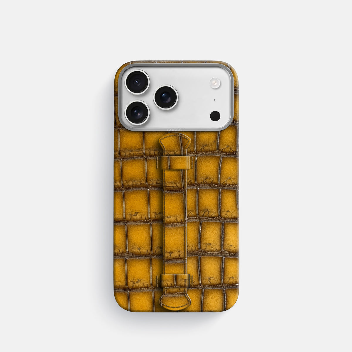 Center Handle For iPhone 17 Pro In Patina Alligator -1 | Sydney-Steel