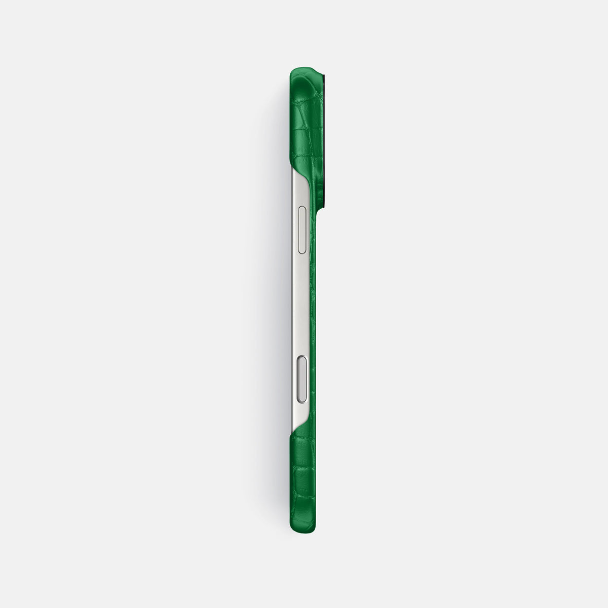 Classic Case For iPhone 17 Pro Max In Alligator -3 | Forest-Green-Black