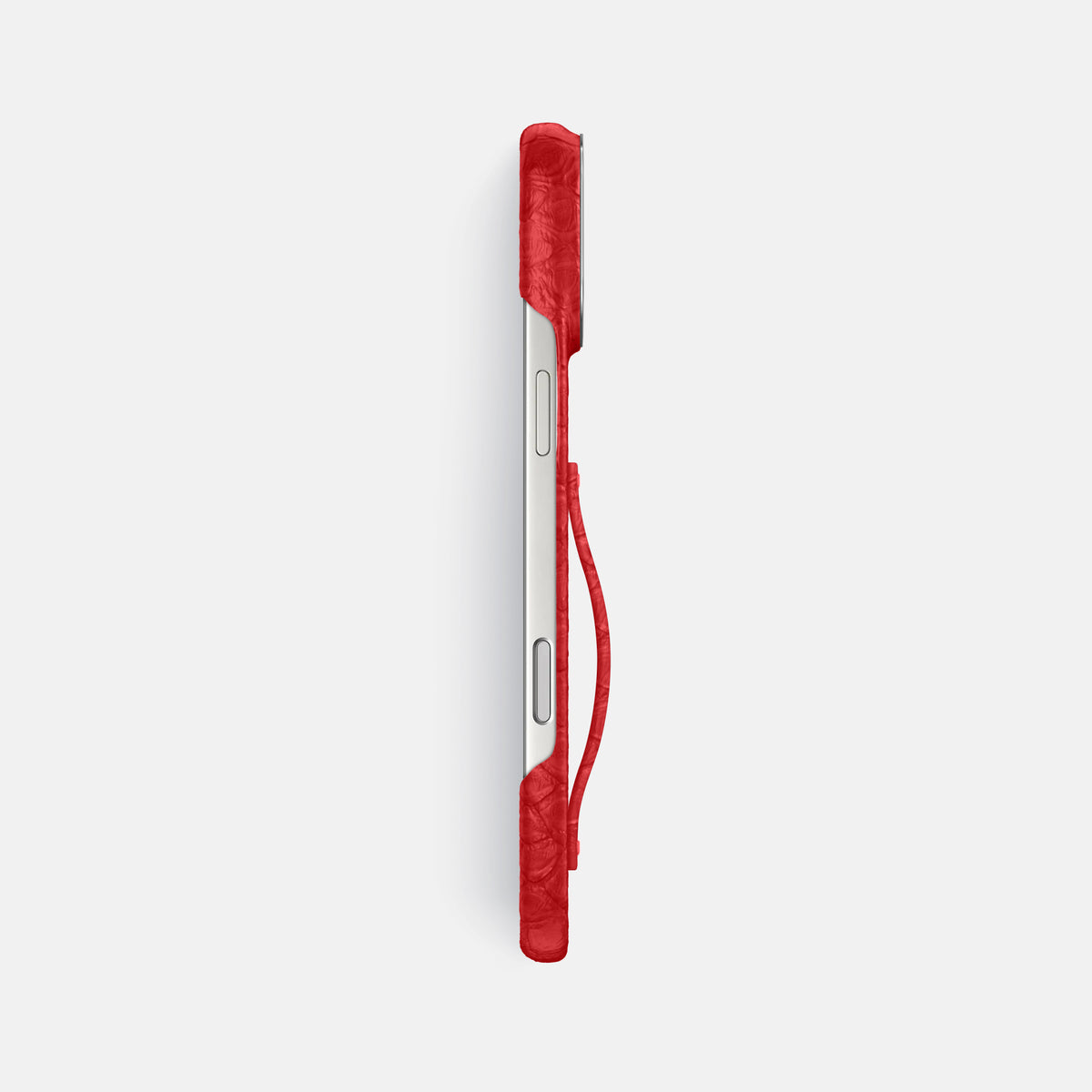 Finger Case For iPhone 17 Pro Max In Python -3 | Red-Steel