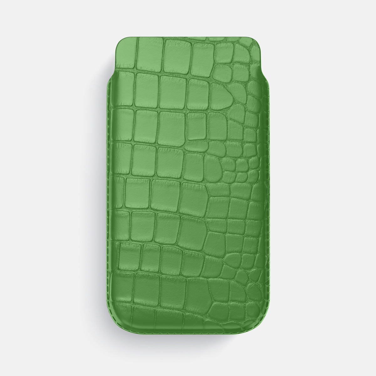 Pouch Case For iPhone 17 Air In Alligator -1 | Apple-Green