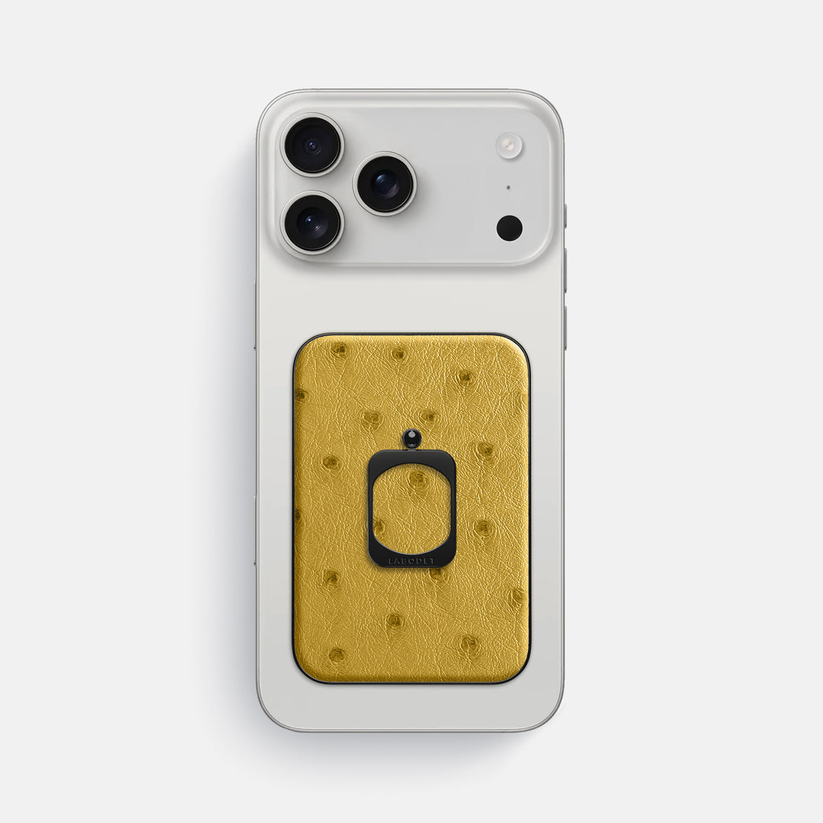 MagSafe Ring For iPhone 17 Pro Max In Ostrich -2 | Gold-Black