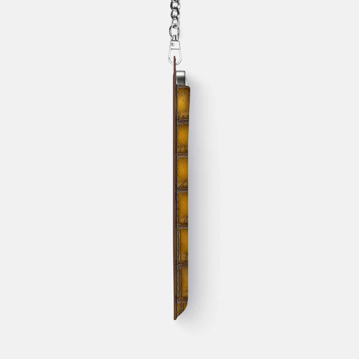 Crossbody Bag For iPhone 18 Pro Max In Patina Alligator -4 | Sydney-Steel