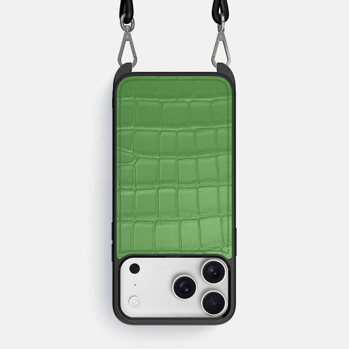 Crossbody Sport Case For iPhone 18 Pro Max In Alligator -1 | Apple-Green