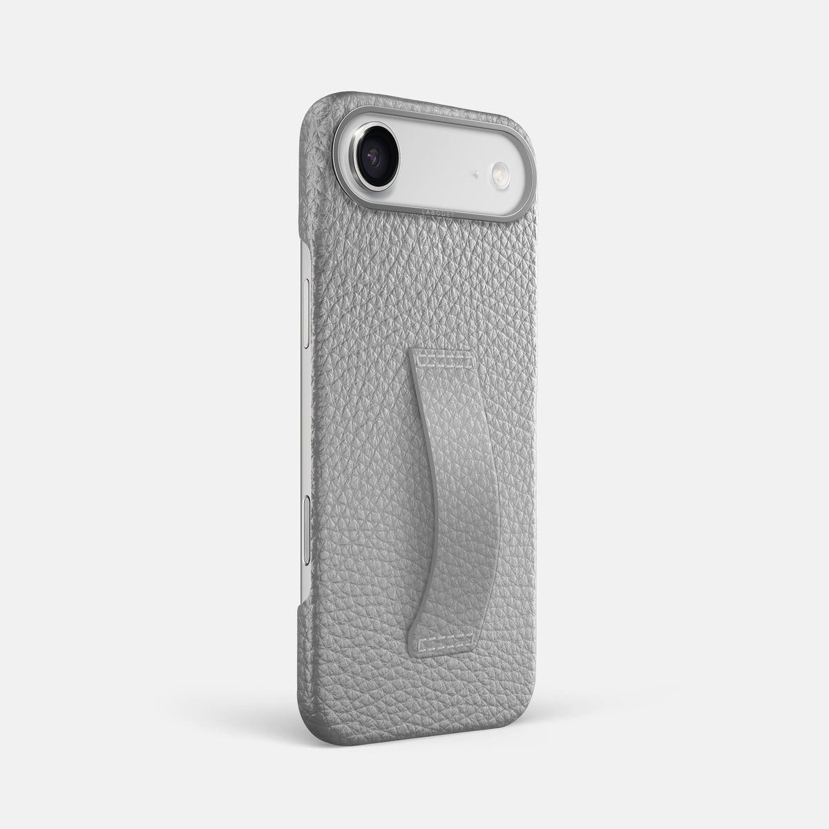 Finger Case For iPhone 17 Air In Calf -2 | Nuage-Steel