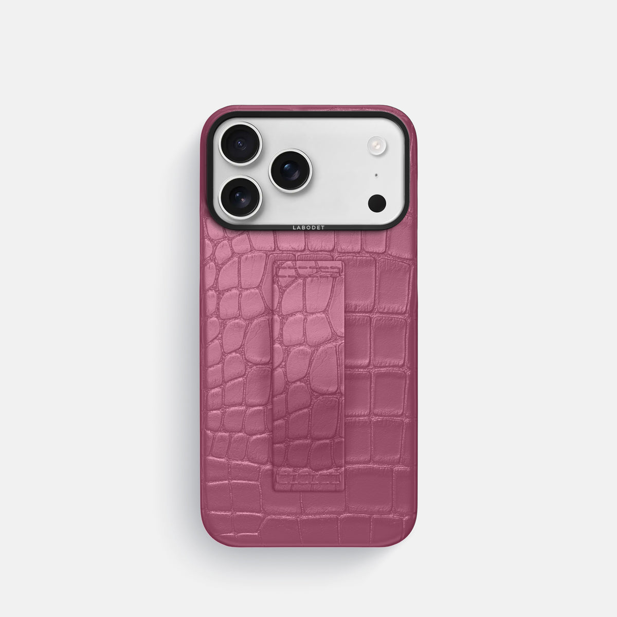 Finger Case For iPhone 17 Pro In Alligator -1 | Pink-Lagoon-Black