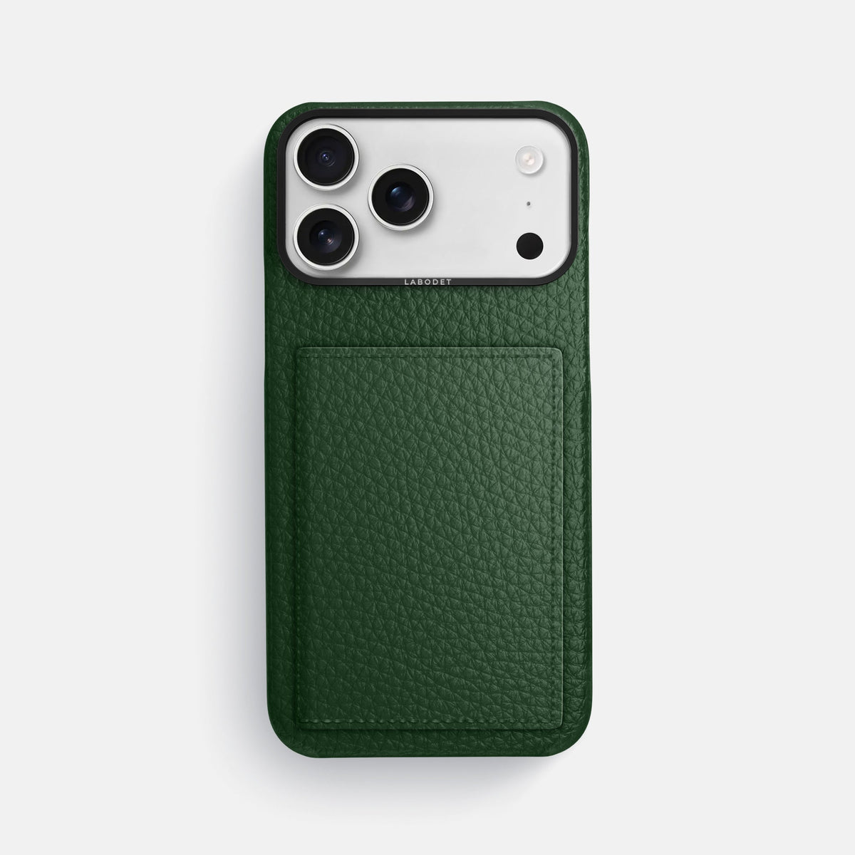 Bi-Fold Case For iPhone 18 Pro Max In Calf -1 | Dark-Green-Black