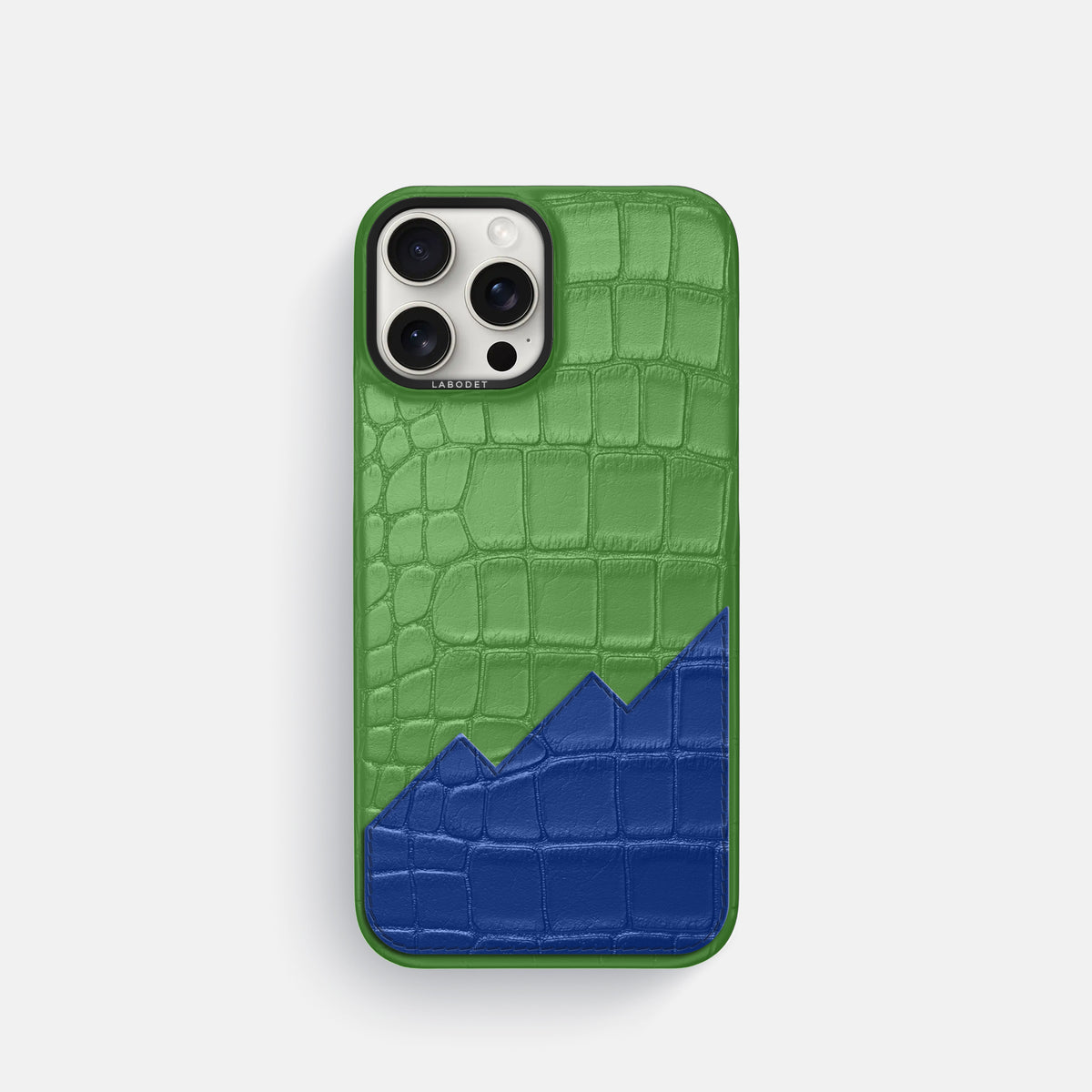 Classic Case With UpOnly For iPhone 16 Pro In Alligator -1 | Apple-Green-Black