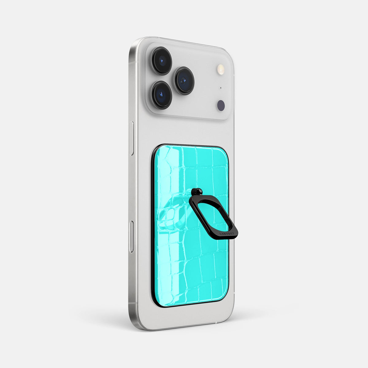 MagSafe Ring For iPhone 18 Pro Max In Shiny Alligator -1 | Mint-Black