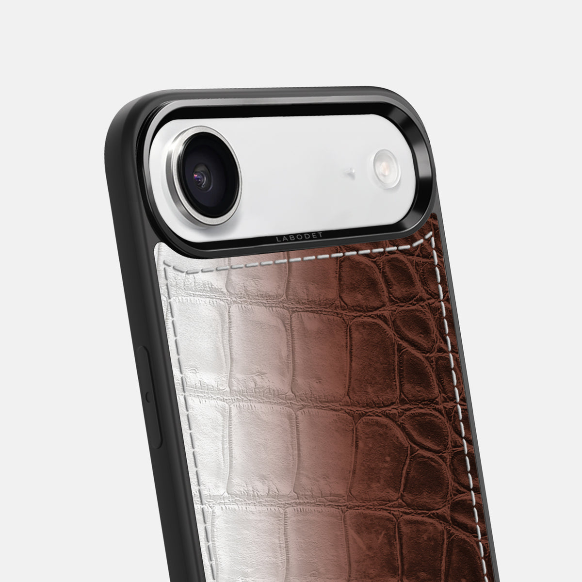 Sport Case For iPhone 17 Air In Himalayan Crocodile -6 | Dark-Brown