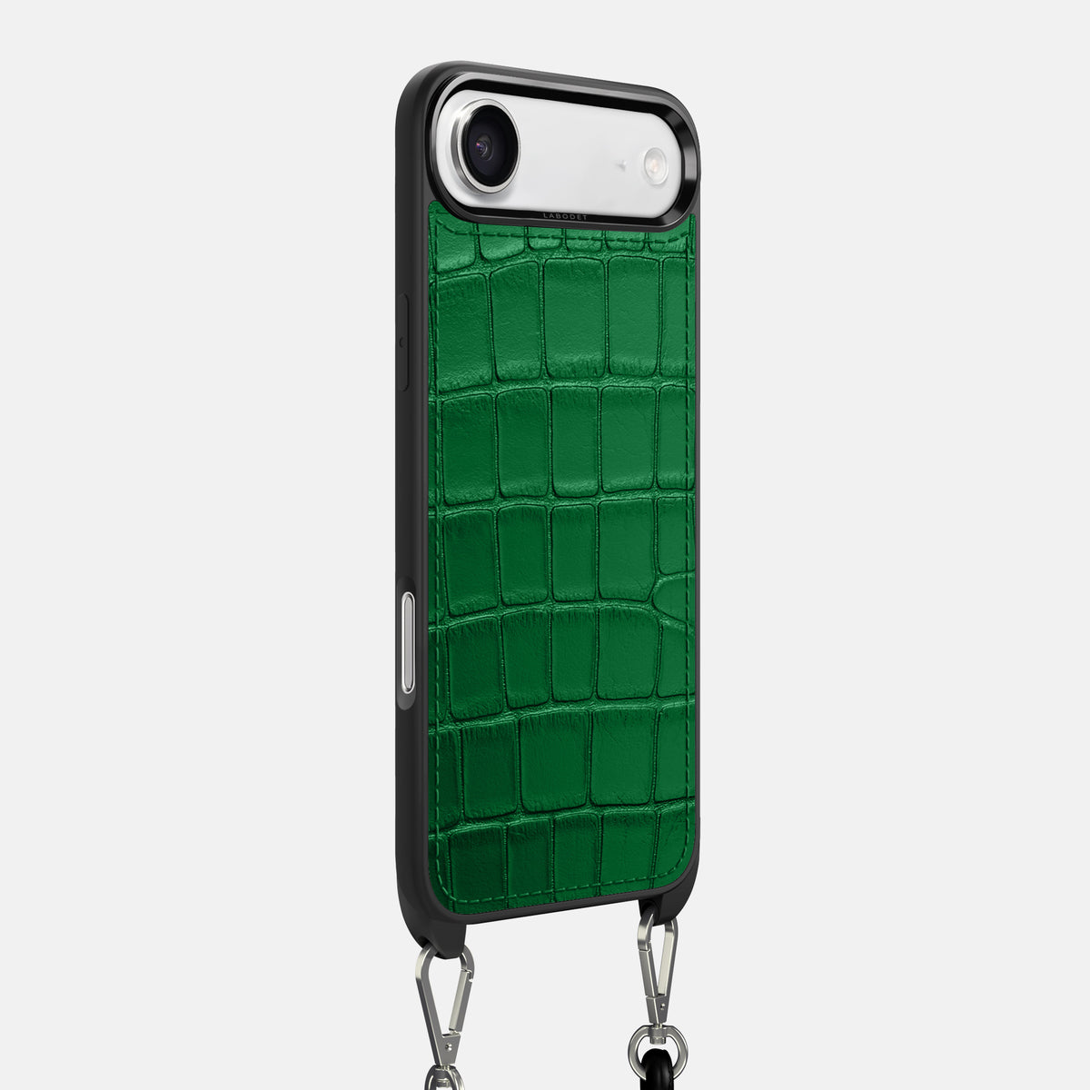 Crossbody Sport Case For iPhone 17 Air In Alligator -2 | Forest-Green