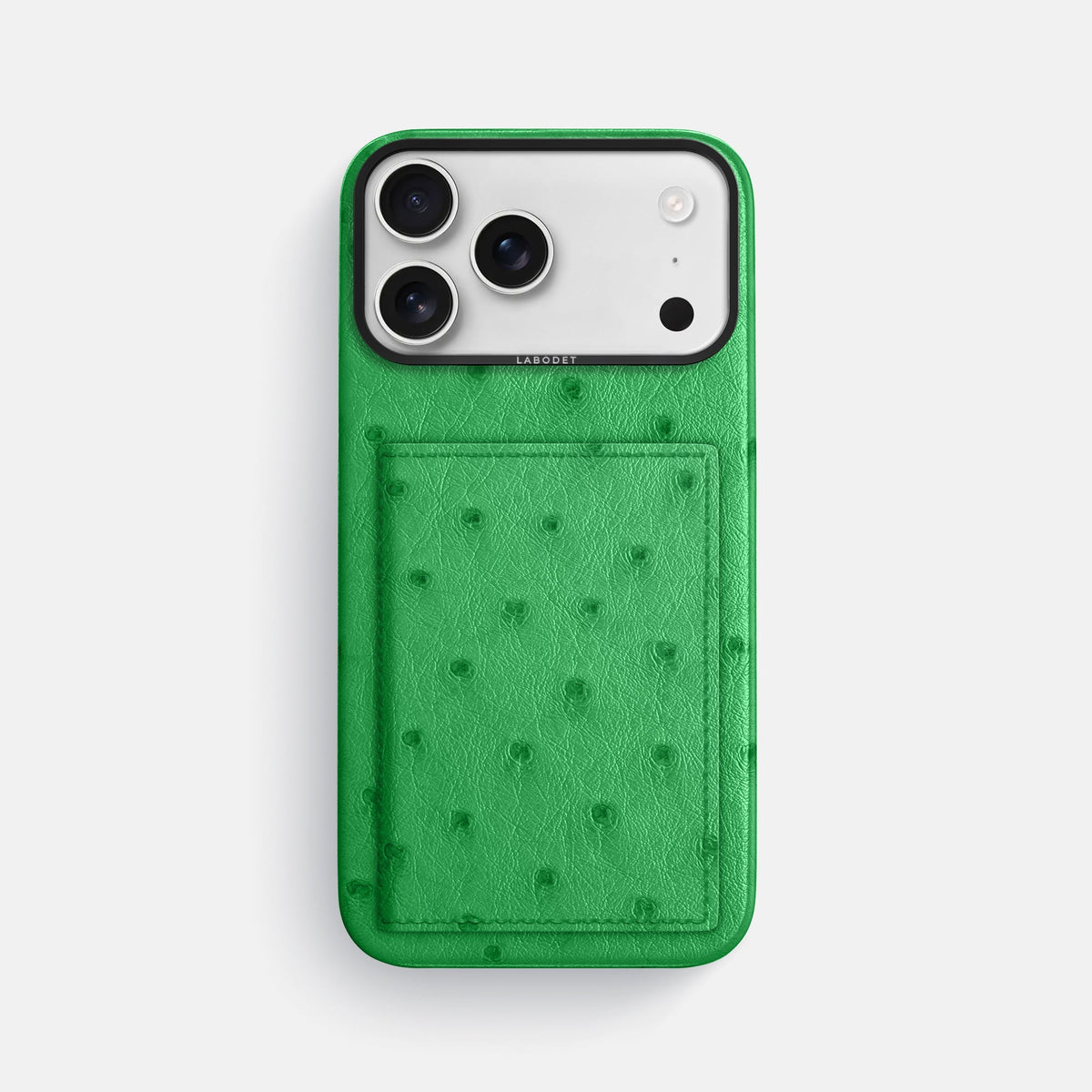 Bi-Fold Case For iPhone 18 Pro Max In Ostrich -1 | Kentucky-Green-Black
