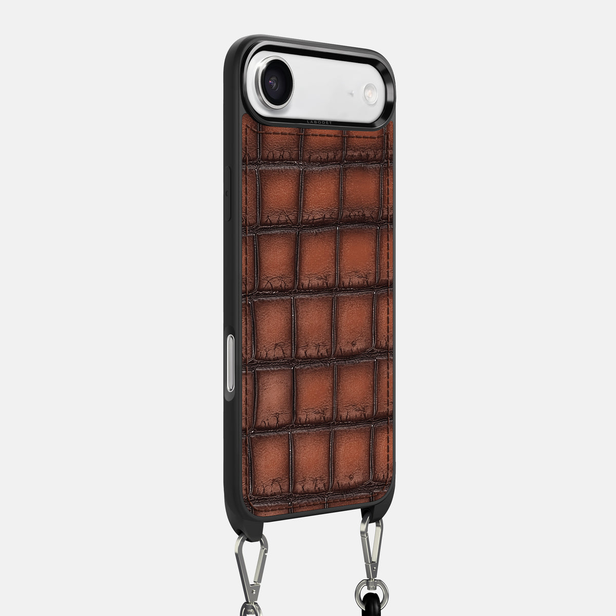 Crossbody Sport Case For iPhone 17 Air In Patina Alligator -2 | Baobab