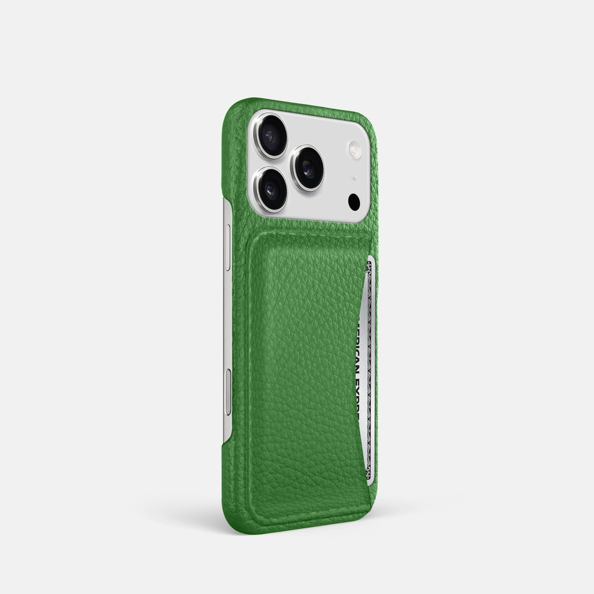 Slim Card Case For iPhone 18 Pro In Calf -2 | Herb