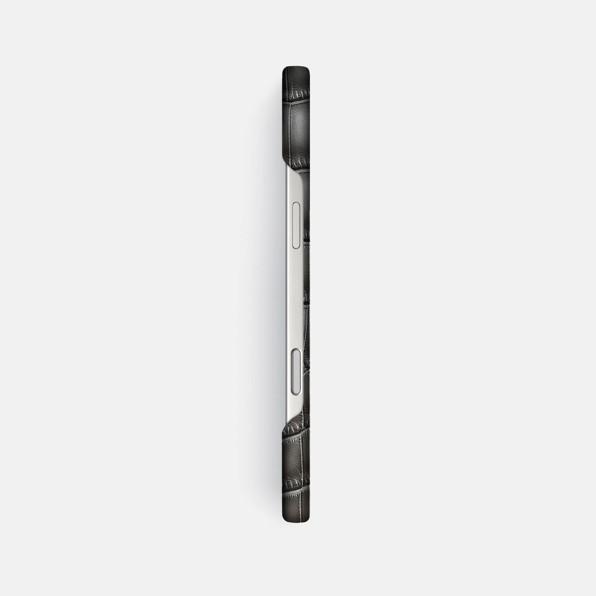 Slim Case For iPhone 18 Pro Max In Patina Alligator -3 | Grey
