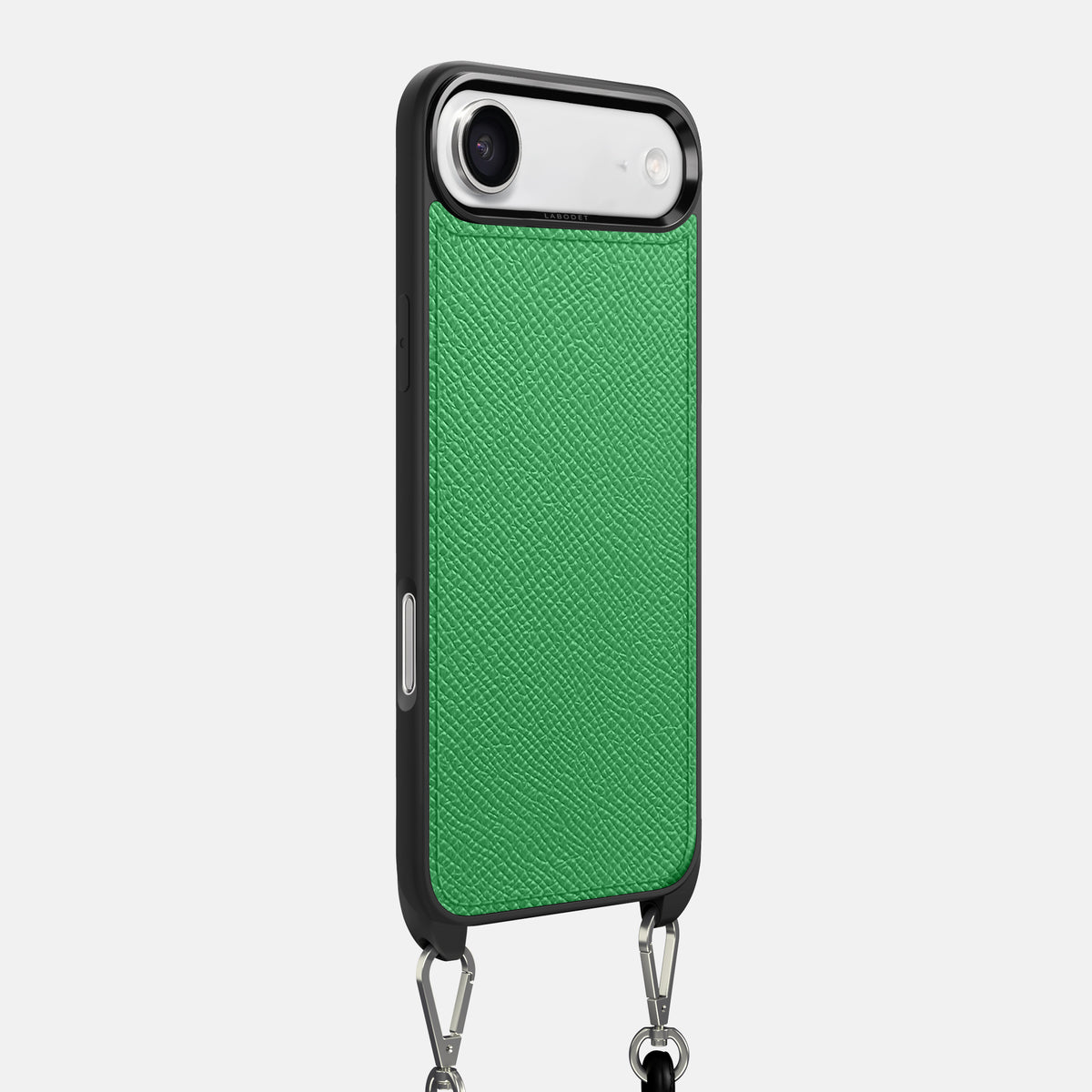 Crossbody Sport Case For iPhone 17 Air In Epsom-Style Calf -2 | Grass-Green