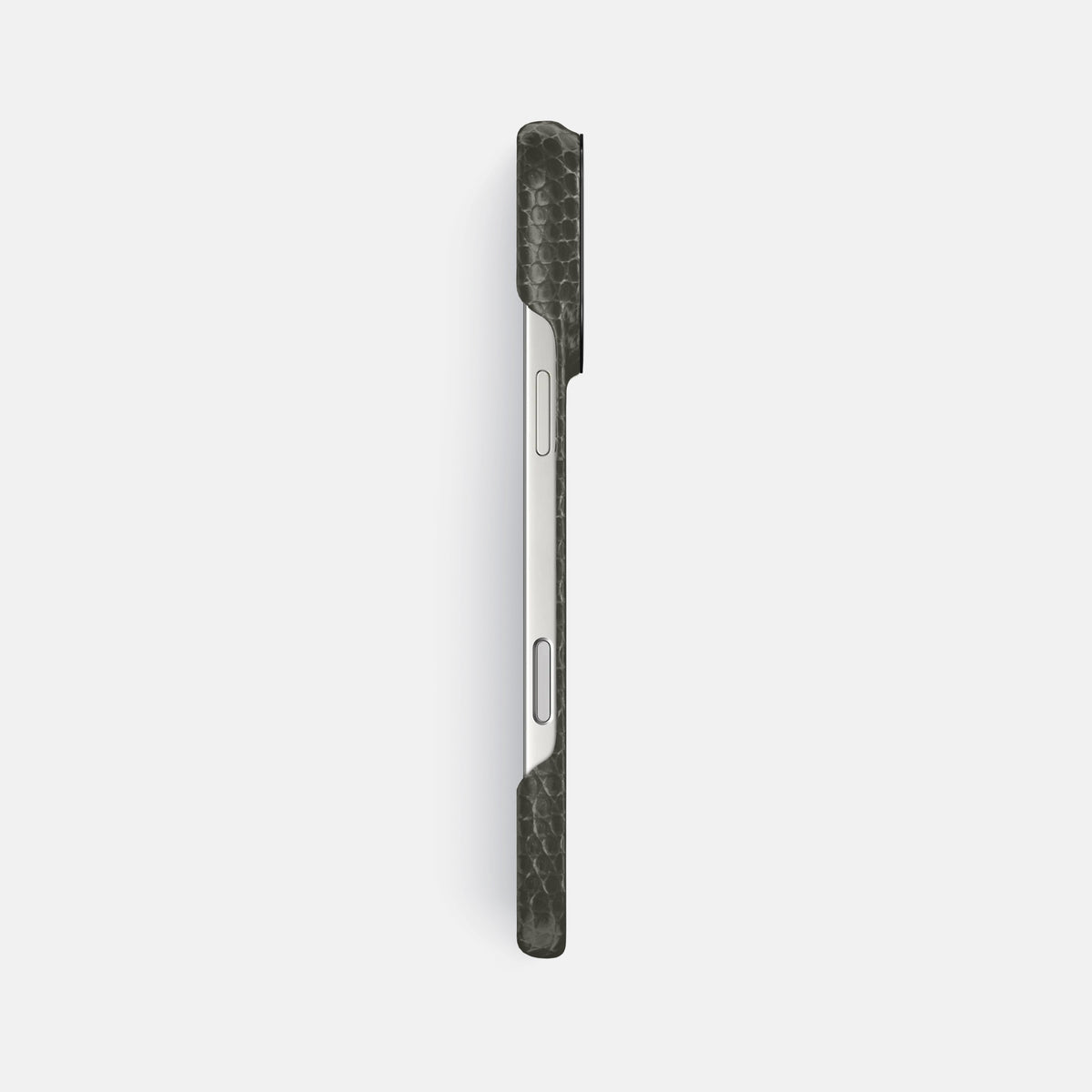 Classic Case For iPhone 17 Pro Max In Lizard -3 | Grey-Black