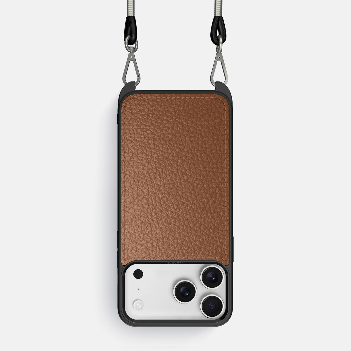 Crossbody Sport Case For iPhone 17 Pro In Calf -1 | Caramel