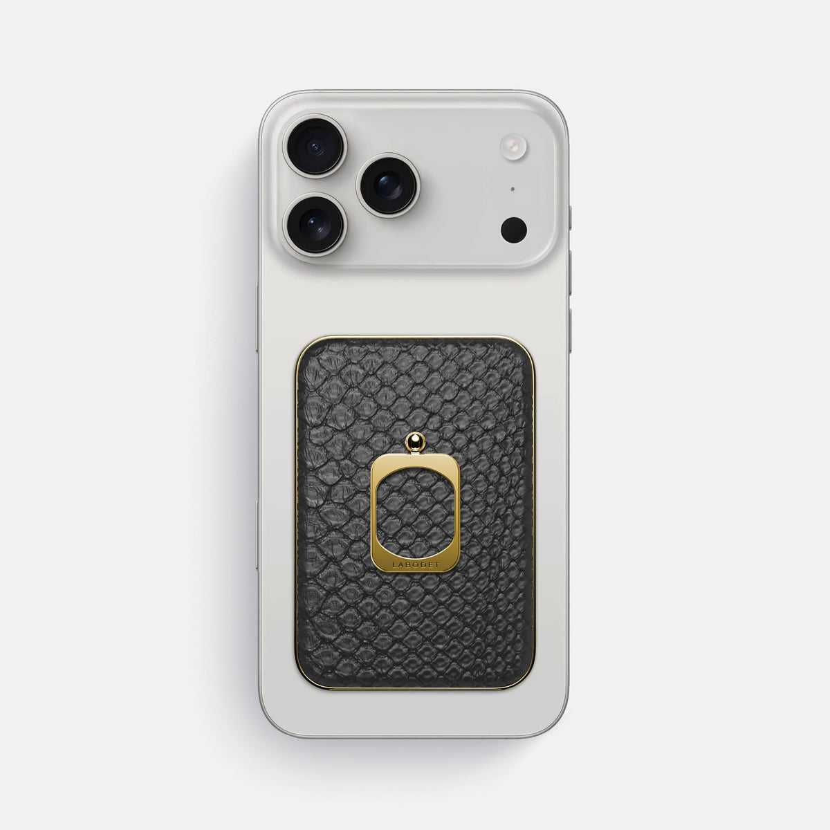 MagSafe Ring For iPhone 18 Pro Max In Python -2 | Grey-Gold