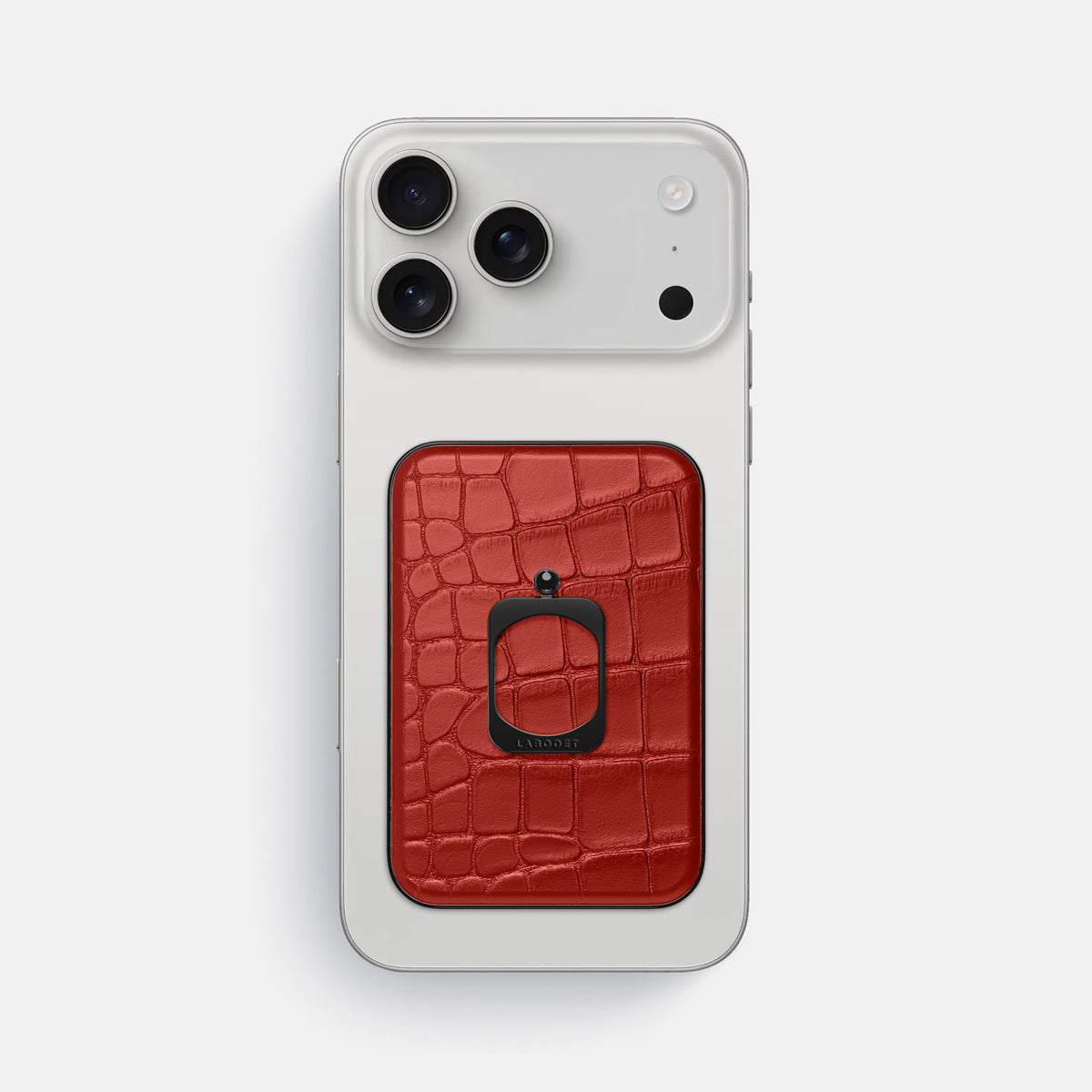 MagSafe Ring For iPhone 18 Pro Max In Alligator -1 | Red-Black