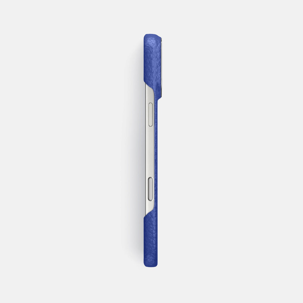 Classic Case For iPhone 18 Pro Max In Calf -3 | Royal-Blue-Steel