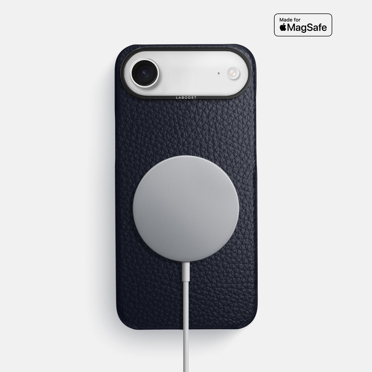 Classic Case For iPhone 17 Air In Calf -5 | Marine-Black
