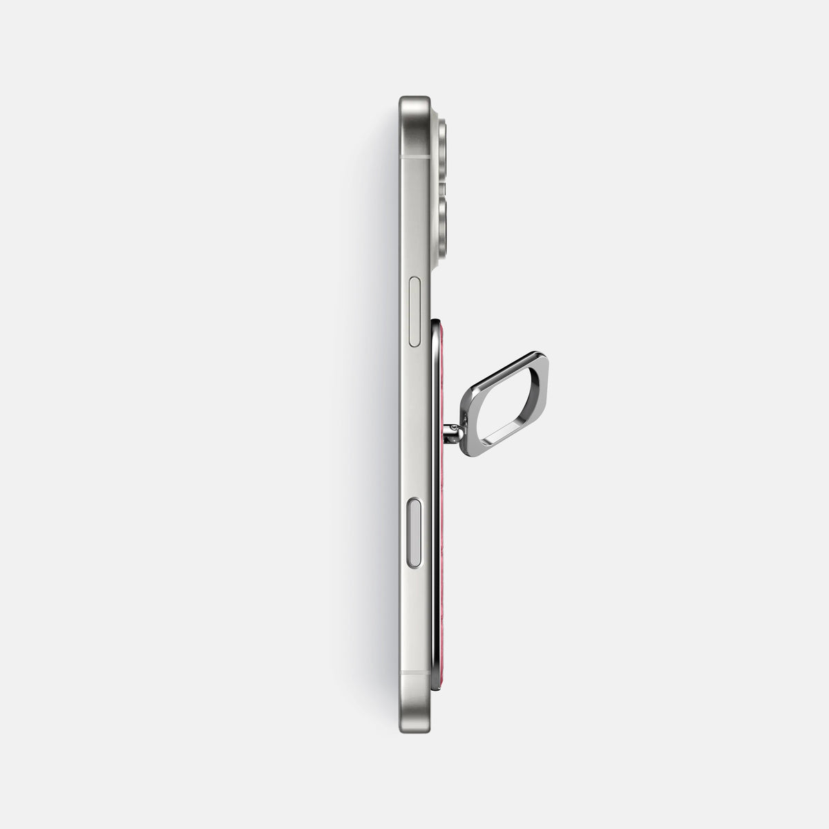 MagSafe Ring For iPhone 17 Pro Max In Python -3 | Pink-Steel