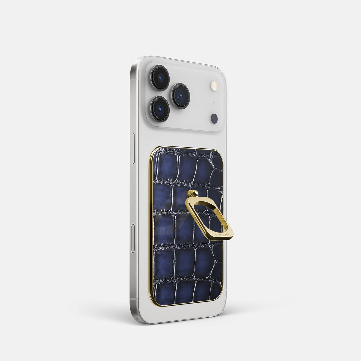 MagSafe Ring For iPhone 18 Pro In Patina Alligator -1 | Havana-Blue-Gold